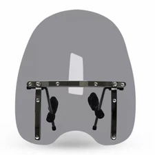 For Honda Rebel 250 1" 7/8"Handlebar Motorcycle Windshield Windscreen 19" x 17"