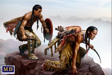 Raid. Indian Wars Series - 2 Figures, Plastic Model Kit 1/35 MasterBox 35138