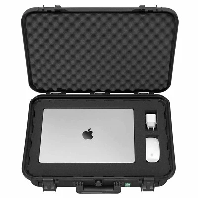 TOMCASE ECO Outdoor Case + Rasterschaum | wasserdichter Laptop Notebook Koffer 52x35x12