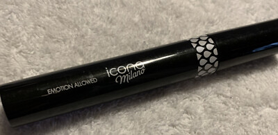 ICONA MILANO EMOTION ALLOWED BLACK WATERPROOF MASCARA ~ NEW!  
