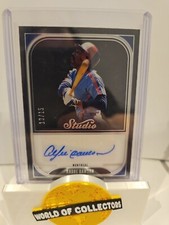 2023 Chronicles Andre Dawson Studio Black Auto Autograph #13/15 Expos