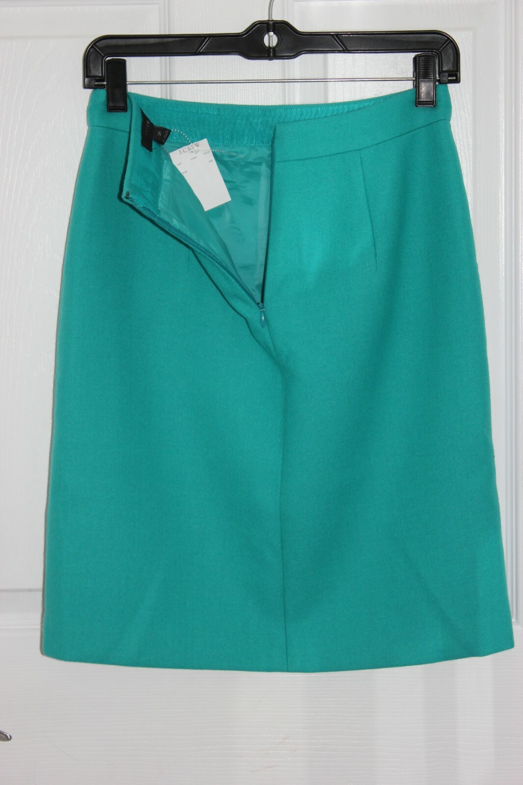 J.CREW Petite STERLING SKIRT IN DOUBLESERGE WOOL sz 2P 17528 eBay