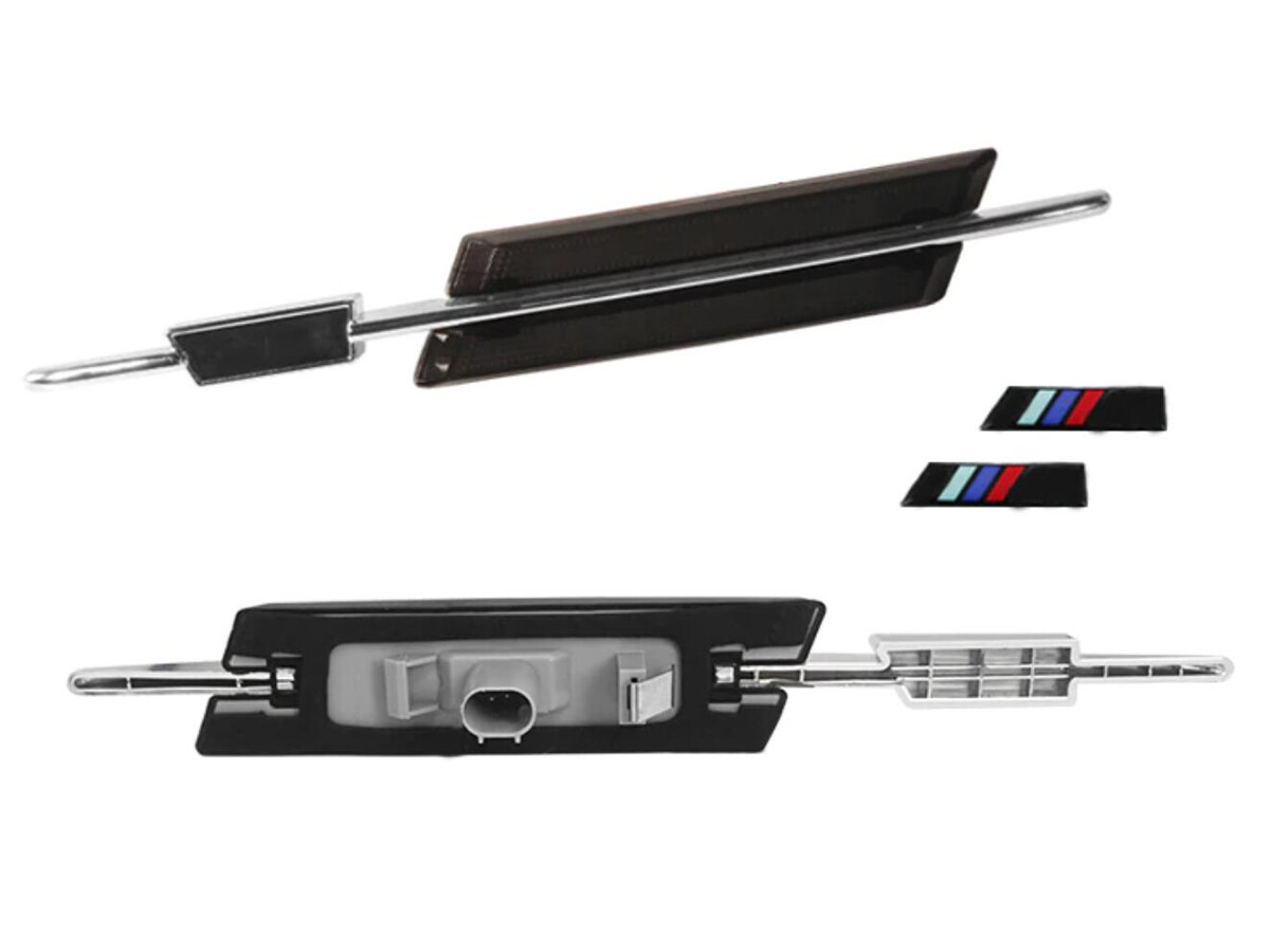 Kit Freccia Laterale a Led Side Marker Dinamica Lente Fume BMW E90 E91 E92 E93 E