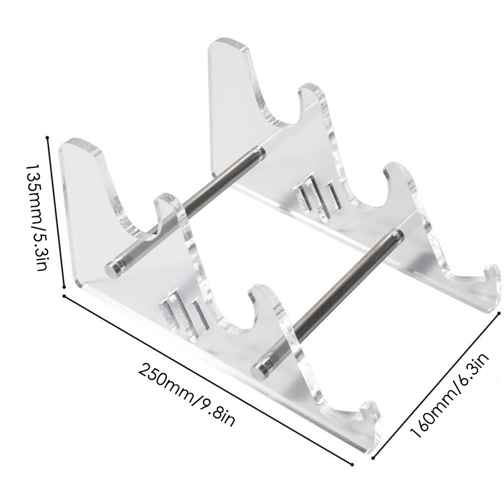 1pcs Transparent Acrylic Mechanical Keyboard Display Frame and Support Stand