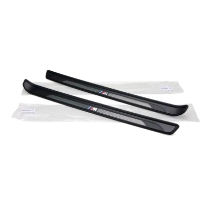 BMW GENUINE M SPORT DOOR SILL TRIM STRIP RETROFIT SET E81 E82 Left + Right NEW - Bild 1 von 4