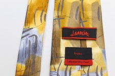  3199 J. GARCIA MEN'S TIE 100 SILK MADE IN CHINA