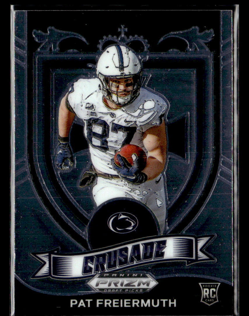 2021 Panini Prizm Draft Picks Collegiate #173 Pat Freiermuth rookie card