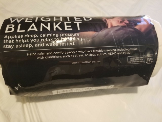 Tranquility 12-Pound Weighted Throw Blanket (EGGNOG) 48x72 new | eBay