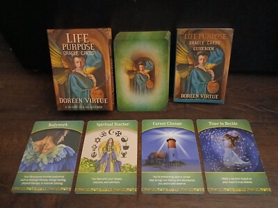 Rare Doreen Virtue Life Purpose Oracle Cards Deck