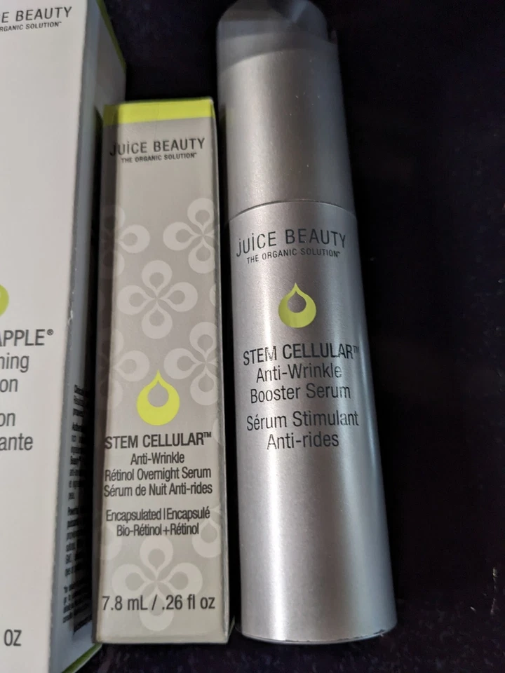 Juice Beauty & L'Occitane Anti- Wrinkle Solutions  Mixed Lot Serum, Oil, Creams - Image 4 of 4