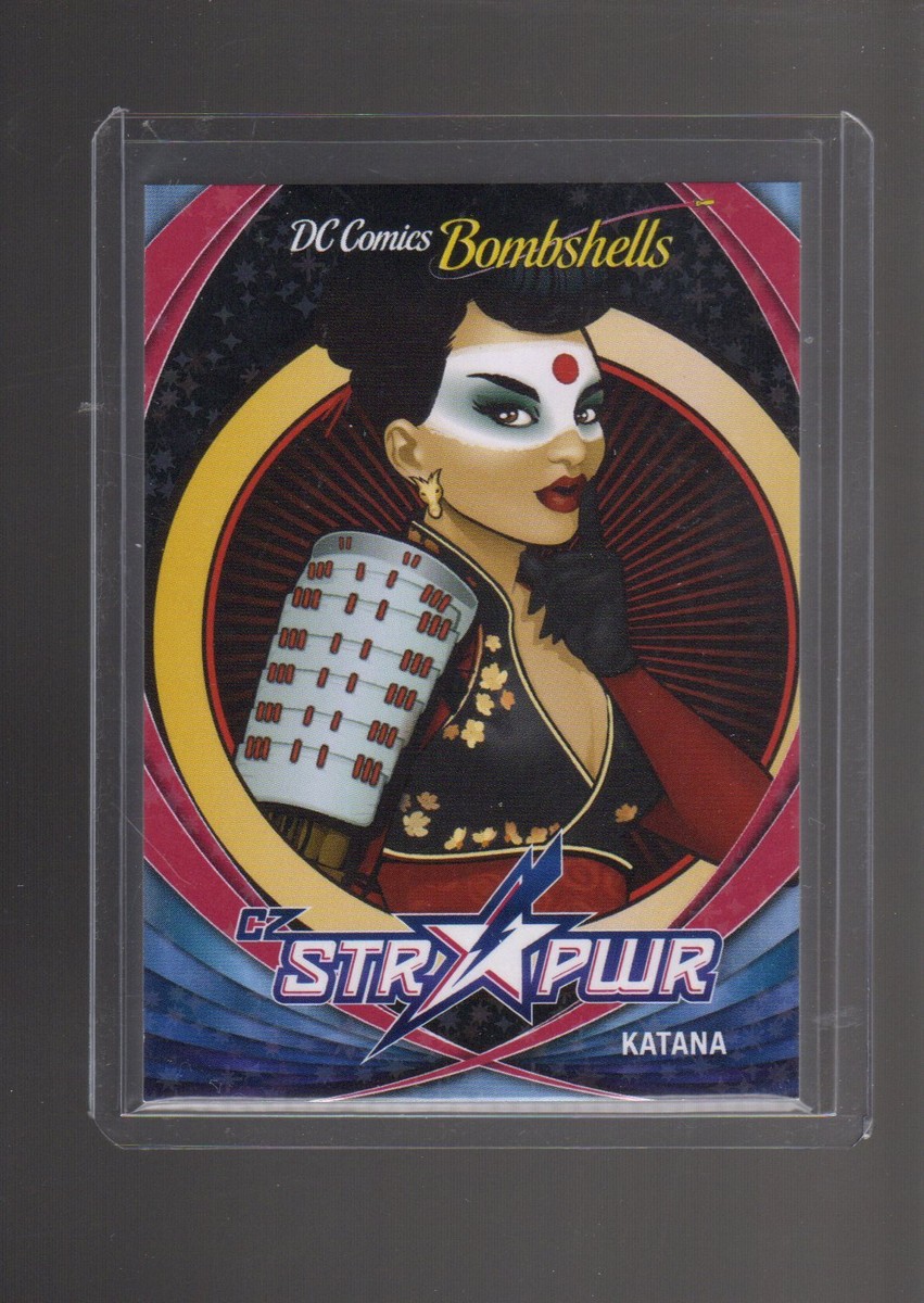 スケッチカード DC Bombshells カタナ Amazon.com: MIGHTYPRINT DC Comics - Bombshell Katana