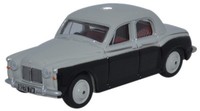 Oxford 76P4001 Rover P4 Saloon Rauch Grau / Schwarz Modell 1:76/00 MaßStab