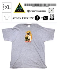 🍯 👩🏻‍🦰 🐝 Vintage HOOK-UPS Honey Bee 90's T Shirt - Size XL - 🛹 • Rare 🥵🔥