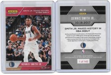 2017-18 PANINI INSTANT #18 Dennis Smith Jr. RC/145 SSP NEW YORK KNICKS