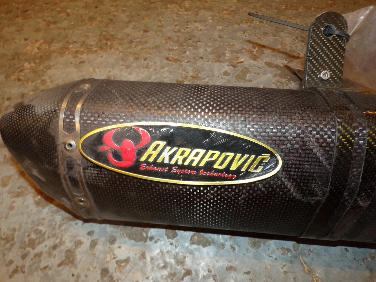 KAWASAKI NINJA 300 2015 2018 AKRAPOVIC EXHAUST DAMAGED eBay
