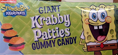 Bob Esponja Pantalones Cuadrados Gigantes Cangrejo Caramelo Gomoso (Paquete de 36) - Imagen 4 de 4