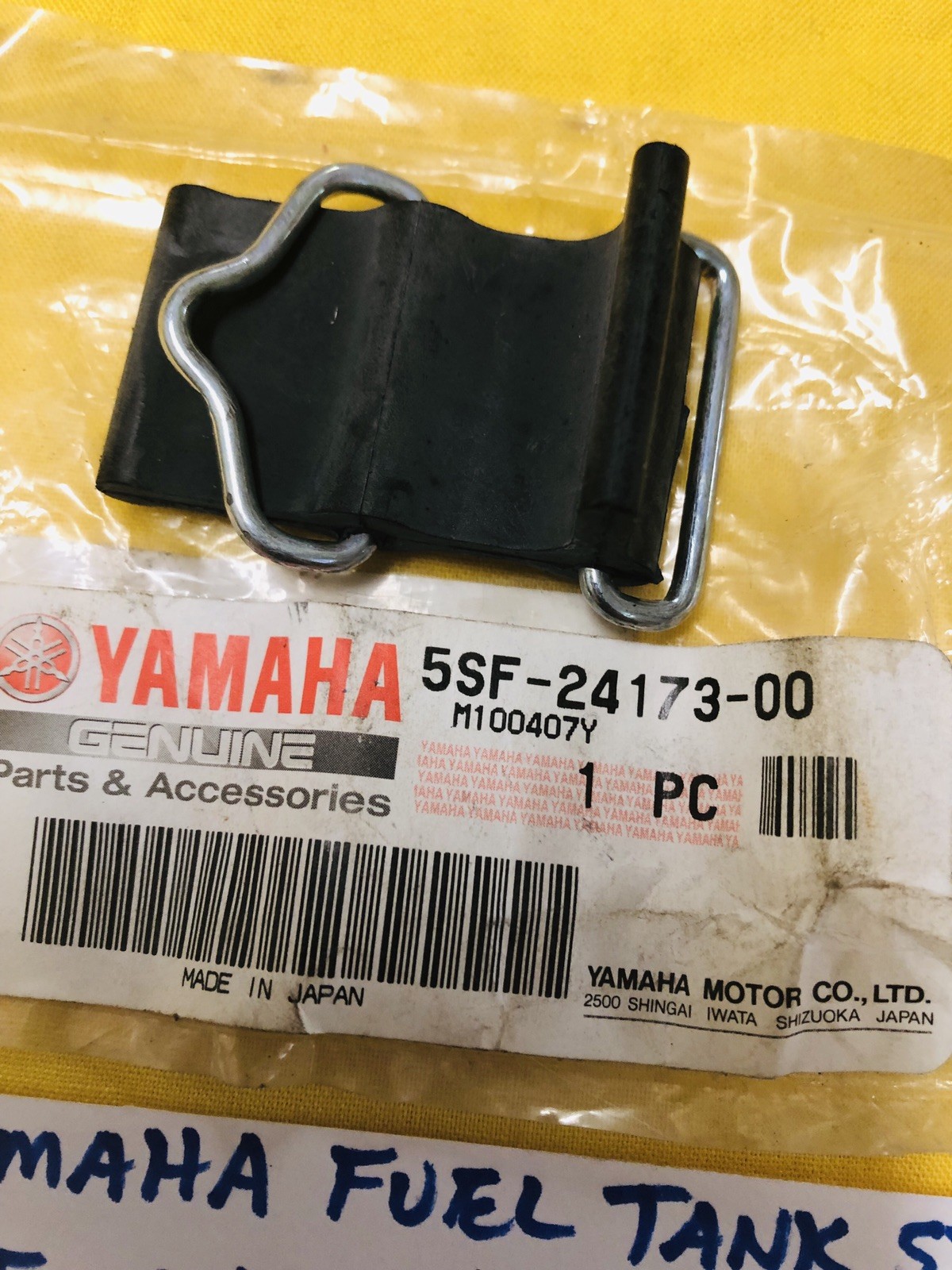 OEM YAMAHA FUEL TANK STRAP YZ250F YZ426F YZ450F WR250F WR426F WR450F YZ eBay