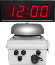 K-M2-C Break Bell Clock System with 4 LED Dis...