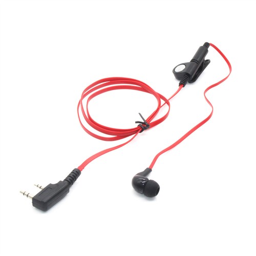 2 Pin Noodle Style Earbud Kopfhörer K Plug Earpiece Headset für Baofeng Uv5R - Zdjęcie 4 z 13