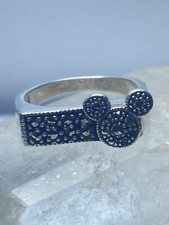 Mickey Mouse Ring Disney  Marcasite Judith Jack sterling silver women