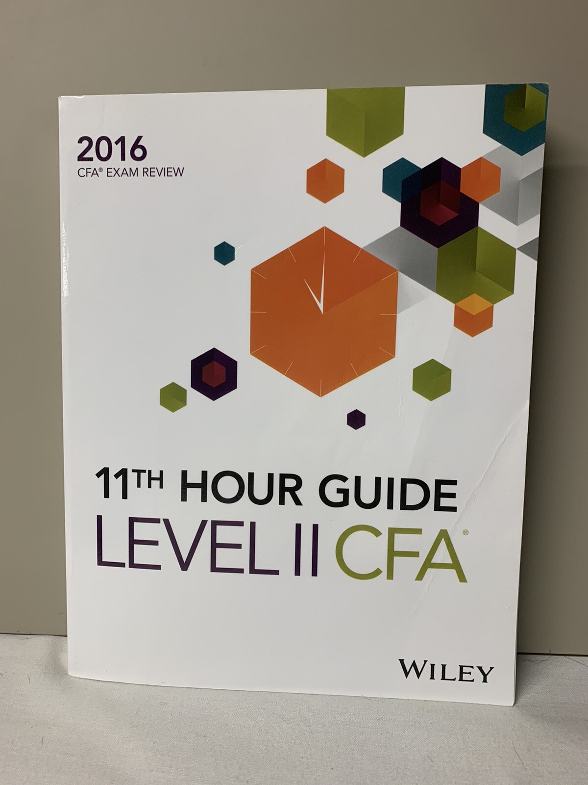 Wiley 11th Hour Guide for 2016 Level II CFA Exam by Wiley (2016, Paperback)-image