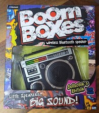 Boom Boxes Collectors Edition Little Speakers..Big Sound Portable Bluetooth NEW