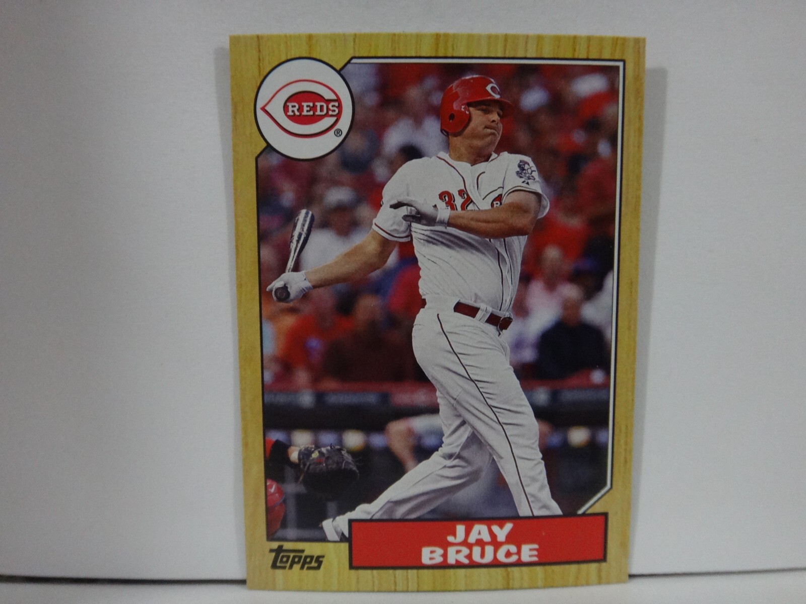 2012 Topps 1987 Topps Minis Cincinnati Reds Baseball Card #TM39 Jay Bruce