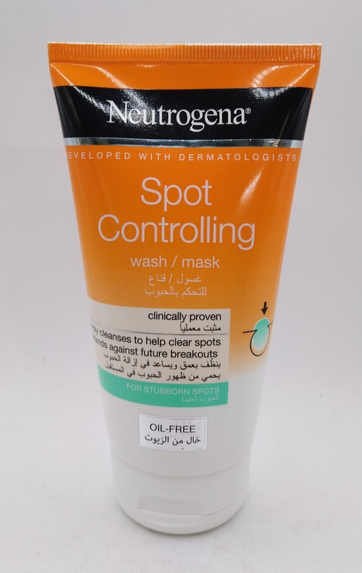 Neutrogena Spot Controlling Wash Mask 150ml EXP 2025/07
