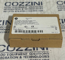ALLEN BRADLEY SIDE MOUNT AUX 100-SA11. 1NO-1NC