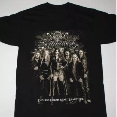 Nightwish Endless Forms Most Beautiful Black S to 5XL T- Shirt Xmas Gift Unisex