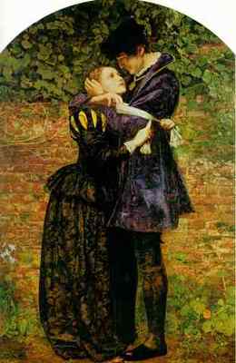 John Everett Millais Huguenot A4 Print
