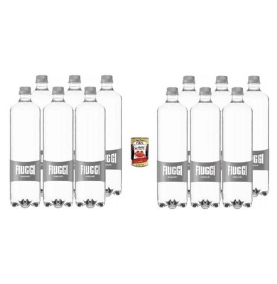Fiuggi Mineralwasser, 12x1L, oligominerales Wasser, PET-Flasche+Polpa