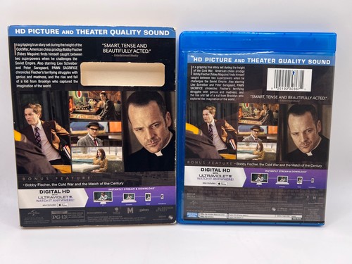 Pawn Sacrifice Blu-ray w/ Slipcover - Maguire Sarsgaard NO DIGITAL - PLEASE READ - Picture 2 of 7