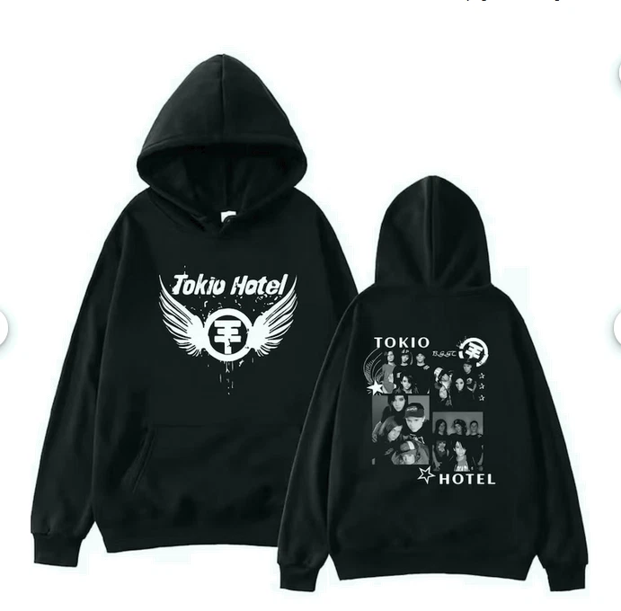 Vintage Tokio Hotel Hoodie – Kaulitz Rock Band Graphic | Fan Streetwear Hoodie
Opens in a new window