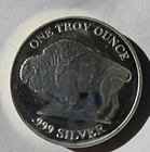 Buffalo Nickel Design 1oz .999 Fine Silver