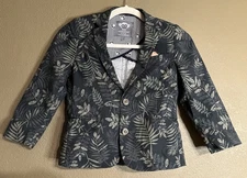 APPAMAN FINE TAILORING Midnight Palms Sports Jacket Little Boy’s size 6