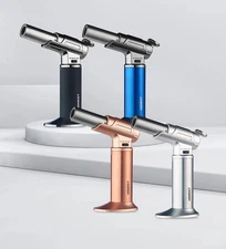Jet Flame Torch Lighter Kitchen Cigar Adjustable Gun Welding Refillable Butane