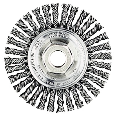 Roughneck Stringer Bead Wheel, 7 in dia x 3/16 in Face W x 5/8 in-11 UNC x