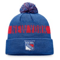 New York Rangers Nhl Fanatics Fundamental MüTze Blau