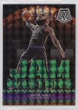 2023-24 Panini Mosaic Jam Masters Green Mosaic Prizm LeBron James #14 2z8