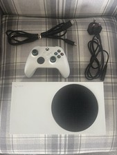 Microsoft Xbox Series S 512GB White Controller, Video Game Console with Cables