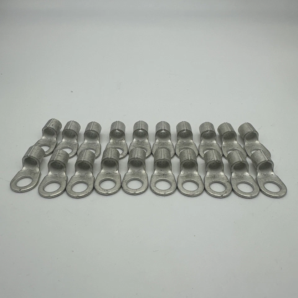 (20 Pcs) ETC MOLEX 19193-0264 4 Ga Ring Terminals Lugs 3/8" Stud  Free Shipping - Image 2 of 3
