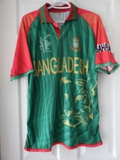 Bangladesh Youth ICC Cricket Jersey 2015 World Cup Size XXL Green AU NZ