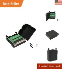 Solder-Free DB25 Female Adapter Breakout Board   Compact  Efficient Performance