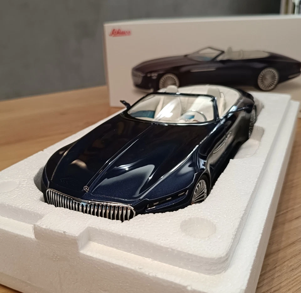 SCHUCO - MERCEDES BENZ MAYBACH - VISION 6 CABRIOLET - 1:18 - 450006600 - RARE! - Immagine 3 di 4