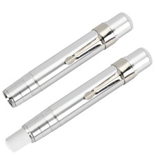2Pcs Aluminum Chalk Holders for Teachers Chalk Holder for Chalkboard Chalk