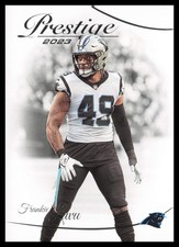 2023 Panini Prestige #41 Frankie Luvu Carolina Panthers Football Card