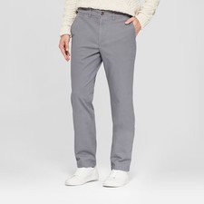 Men's Every Wear Straight Fit Chino Pants - Goodfellow  Co Thundering