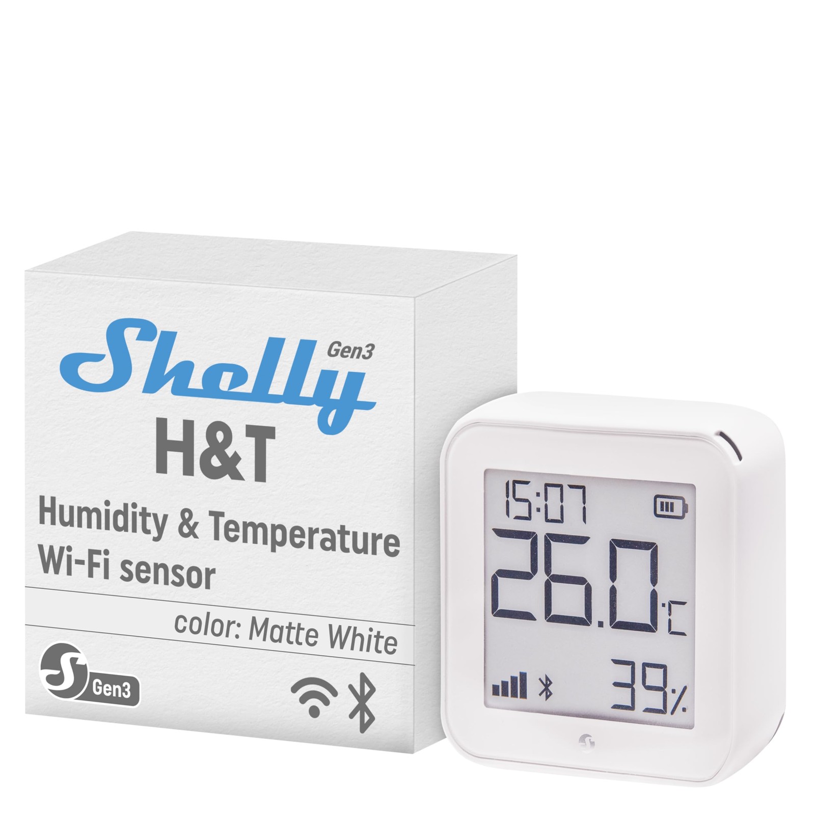TERMOMETRO IGROMETRO DIGITALE WIFI BLUETOOTH SENSORE TEMPERATURA UMIDITA INTERNO - 1