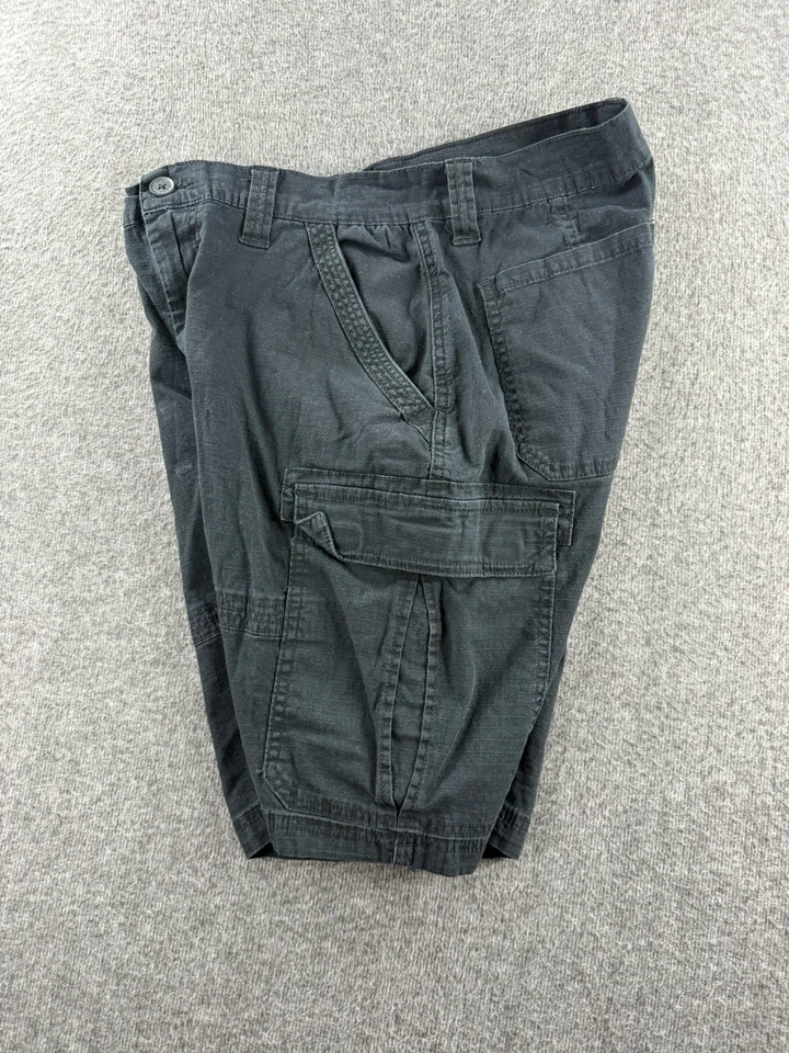 Pantalones cortos cargo Company 81 negros para hombre talla 30 Foto 3 de 4